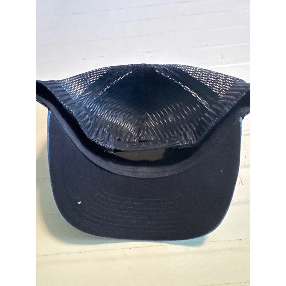 Richardson Trucker Hat Mens OSFA Blue New 112P Mesh Snapback G Logo Cap